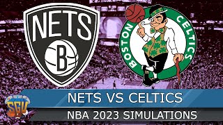 Brooklyn Nets vs Boston Celtics | NBA Today 1/12/2023 Full Game Highlights - NBA 2K23 Sim