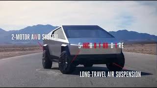 2021 Elon Musk Tesla Cyber Truck Monster Look,Test,Drive,Top Speed,Experimentation,Acceleration