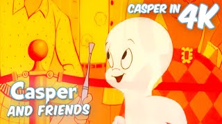 Casper Becomes A Star 🌟 | Casper and Friends in 4K | 1 Hour Compilation | Full Episodes | Cartoon