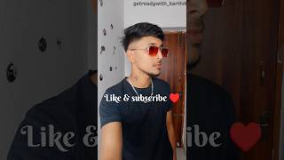 mid fade haircut ❤️‍🔥 / get ready with karthik/ #fashion #hairstyle #subscribe