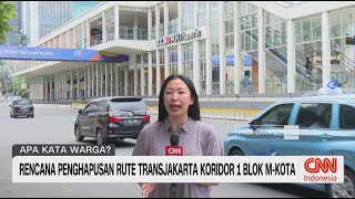 Rencana Penghapusan Rute Transjakarta Koridor 1 Blok M-Kota