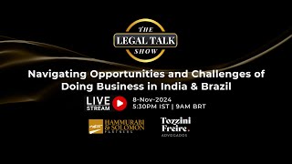 [Live] Navigating Opportunities and Challenges of Doing Business in India & Brazil