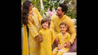 most beautiful actorss family Pakistani actress with husband Love couple #shorts#youtubeshorts #cute