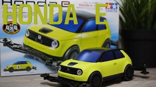 Honda E Tamiya Mini 4WD [ミニ四駆] VZ Chassis Unboxing & Assembling