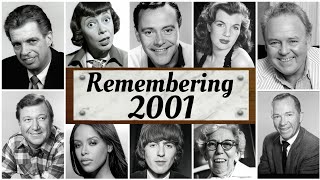 2001 obituary: Remembering famous celebrities who died in 2001