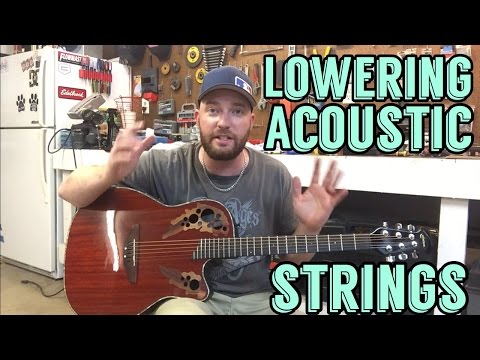 Lowering Acoustic Guitar String Action | Ovation Celebrity Lowering Acoustic Guitar String Action | Ovation Celebrity