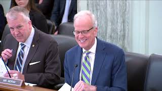 Sen. Moran Questions Congressman Sean Duffy, Nominee for Secretary of DOT, on U.S. Railways