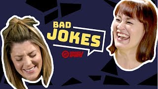 Grace Helbig vs. Mamrie Hart | Bad Joke Telling