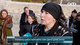 Gədəbəy sakini həmkəndlisini bıçaqladı - ARB TV