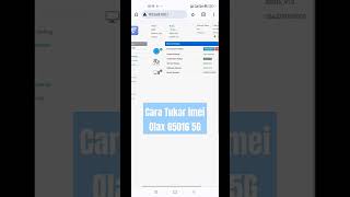 Modem 5G Olax G5016 Cara Tukar imei