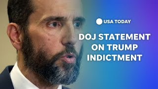 Watch: Department of Justice's Jack Smith makes announcement in wake of Trump indictment
