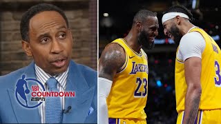 NBA Countdown | Stephen A. Smith beleives LeBron will snallow Zion & Pelicans to Lakers nail #8 seed