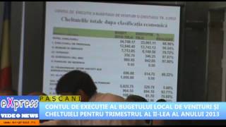 CONTUL DE EXECUTIE AL BUGETULUI LOCAL PENTRU TRIMESTRUL AL II-LEA AL ANULUI 2013