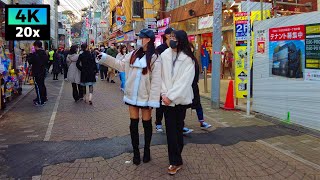 4K 外国人観光客にも人気の原宿 竹下通りを散歩 | Harajuku | 2023年1月 | 東京倍速散歩