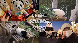 [🇰🇷VLOG] 푸바오 보러 혼자 에버랜드 가서 야무지게 놀고 오는 브이로그🐼