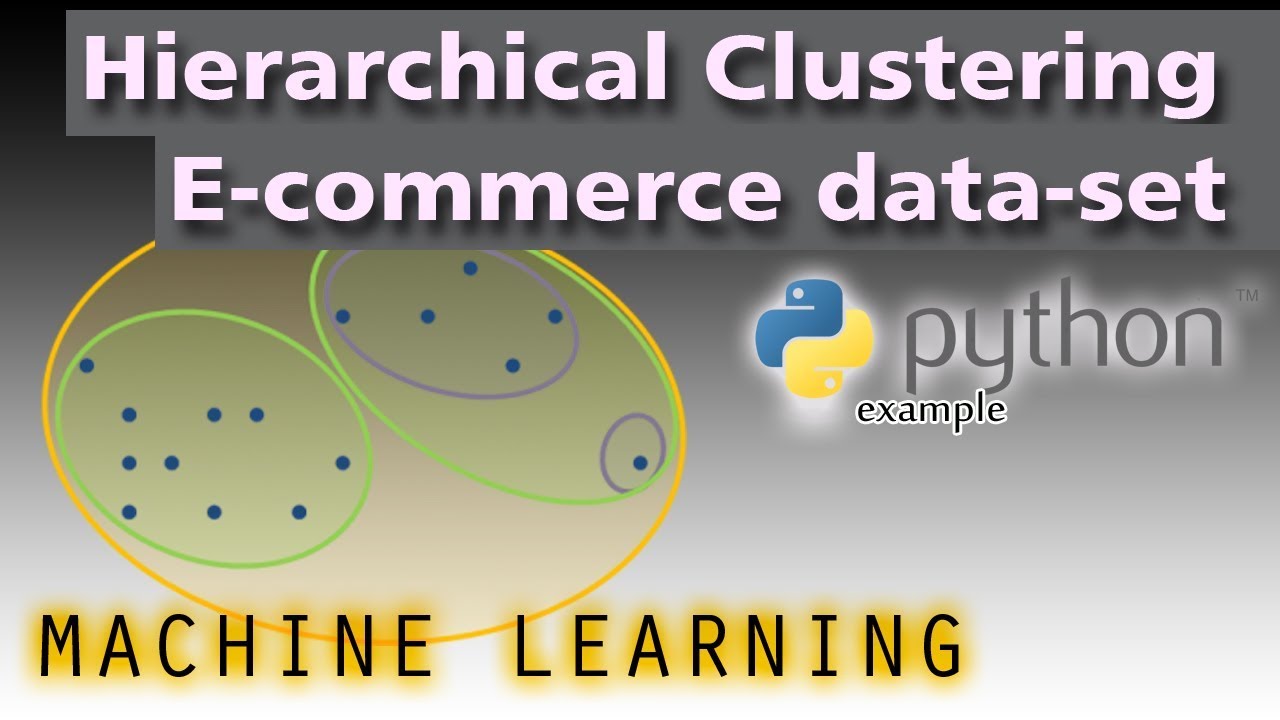 Machine Learning With Python And Sklearn Hierarchical Clustering E
