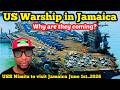 US Warship to Dock in Jamaica June 1st Heightens Curiosity