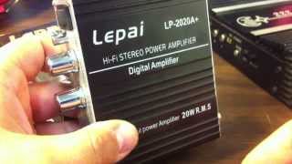 Lepai LP-2020A+ Tripath Class T Mini Amplifier - TA2020 - Amp Bench Test