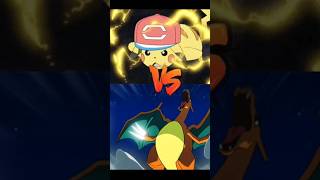 Ash Z move Pikachu vs Ash Charizard 🔥|| #pokemon #shorts