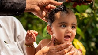 ❤ Baby Jaanya ❤ Tonsure ceremony | Smilebook Photography