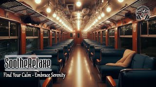 Relaxing Train Ambience | Cozy Night Train Sounds for Sleep \u0026 Relaxation