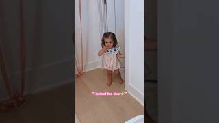 Toddler Learns How To Lock Her Door