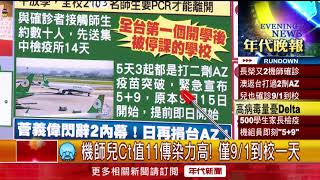 張雅琴挑戰新聞》台灣本土+2　境外+4　響Delta警報！ 長榮機師兒染疫