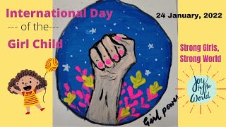 Poster on Girl Power l National Girl Child Day 2022