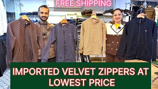 IMPORTED VELVET ZIPPERS || LOWEST PRICE GURANTEED || BEST PLACE FOR SHOPPING ❤️ 🔥