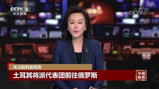 [中国新闻]关注叙利亚局势 土耳其将派代表团前往俄罗斯| CCTV中文国际