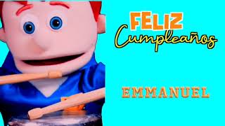 Cumple Emmanuel 🎁(Canciones Infantiles Personalizadas) 🎈🎂   Amy y Andy Las Mañanitas