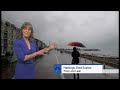 Weather images of the day, windy and rainy (UK) - BBC & ITV - 8th January 2022