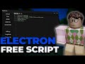 Free Electron Exploit Menu 2025 Electron Executor Roblox X Electron ...