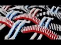 Spectacular Domino Rally Stunt Screen Link