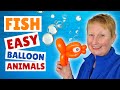 Fish Balloon Tutorial 🐠 How to Make a Fish Balloon Animal 🐡