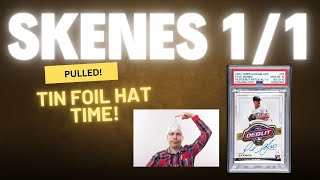 PAUL SKENES 1/1 PATCH AUTO IS FOUND AND THE TIN FOIL HAT PARADE STARTS! #paulskenes #conspiracy