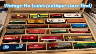 MEGA Vintage Ho Trains lot (antique store find)