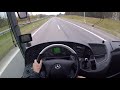 2010 mercedes benz tourismo pov drive