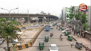 সময় গড়ানোর সাথে রাস্তা-ঘাটে বাড়ছে মানুষের উপস্থিতি