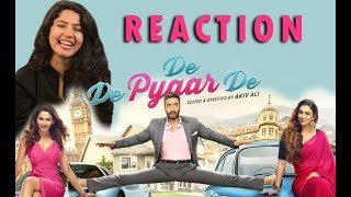 De De Pyaar De - Official Trailer | Ajay Devgn, Tabu| Reaction | Pooja rathi |CuteBox