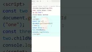 JavaScript Tutorial for Beginners / JavaScript learn / Dom Navigating child Node tag