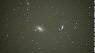 M81 and M82 from Dark Sky Site