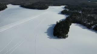 Drone Footage Dickie Lake, Lake of Bays