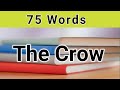 Paragraph on The Crow/Essay on crow/Crow paragraph writing #CrowParagraph