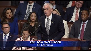 Grant Us Wisdom - Rep. McClintock Speaks Against Motion to Vacate the Chair