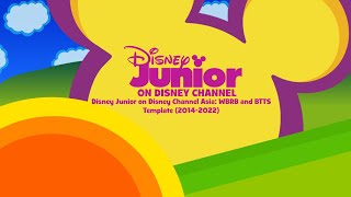 Disney Junior on Disney Channel Asia: WBRB and BTTS Template (2014-2022)