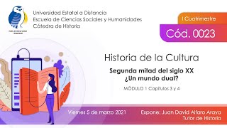 00023 Historia de la Cultura 05-03-21