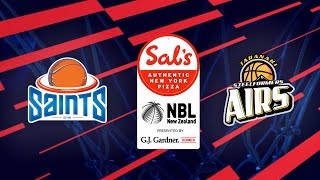 Wellington Saints vs Taranaki Airs | Full Basketball Game |  @SalsNBL   2023