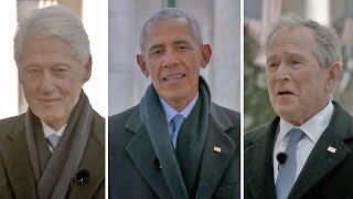 Obama, Bush and Clinton deliver special message to President Biden