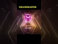 grandmaster new season rank minus season change in rank how to push grandmaster viral